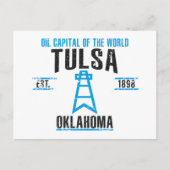 Tulsa Briefkaart (Voorkant)