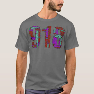 Tulsa en de 918 t-shirt