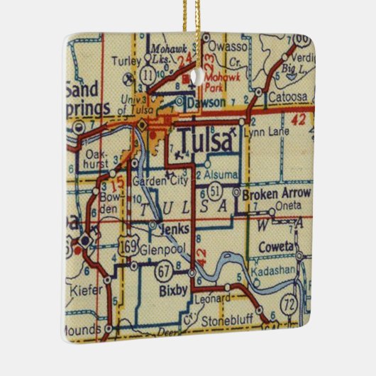 Tulsa  keramisch ornament (Rechts)