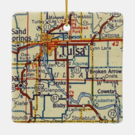 Tulsa keramisch ornament