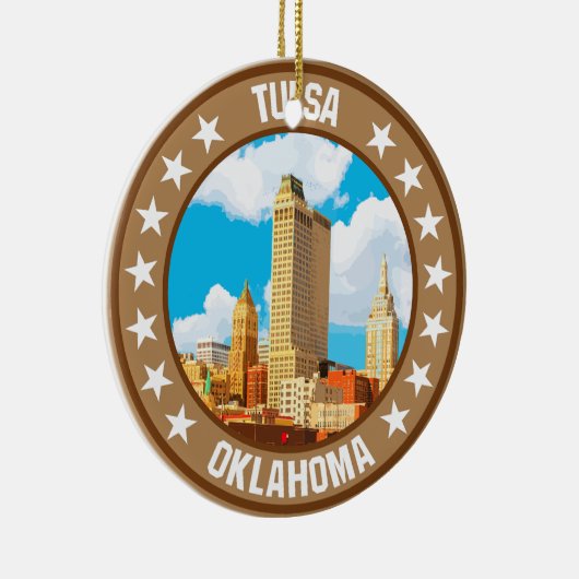 Tulsa Keramisch Ornament (Rechts)