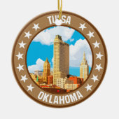 Tulsa Keramisch Ornament (Voorkant)