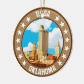 Tulsa Keramisch Ornament (Links)