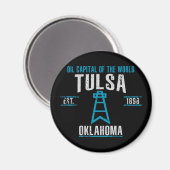 Tulsa Magneet (Voorkant / Achterkant)