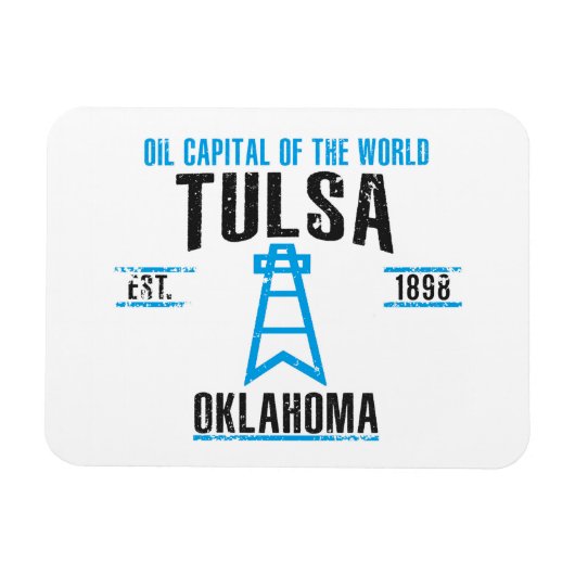 Tulsa Magneet (Horizontaal)