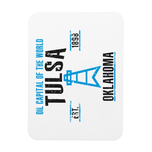 Tulsa Magneet (Verticaal)