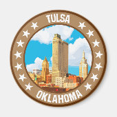 Tulsa Magneet (Voorkant)