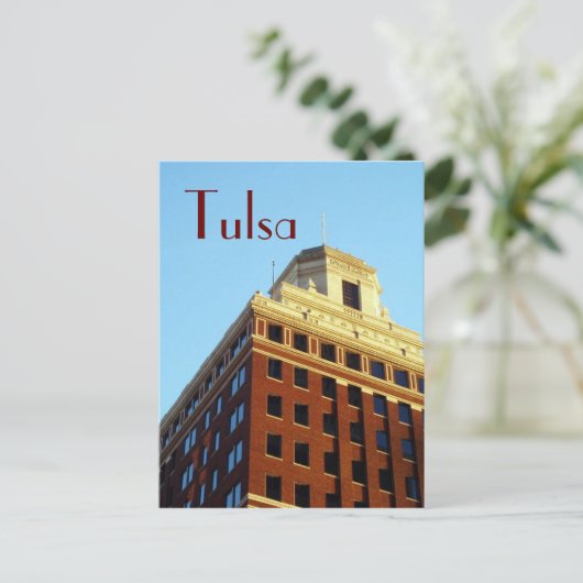 Tulsa OK Briefkaart (Staand voorkant)