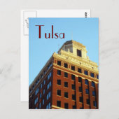 Tulsa OK Briefkaart (Voorkant / Achterkant)