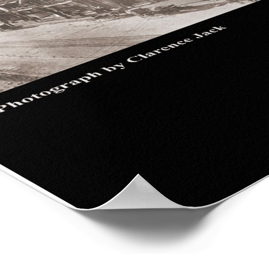 Tulsa, OK - Panoramische foto - 1910 Poster (Hoek)