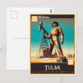 Tulsa, Oklahoma | Briefkaart (Voorkant / Achterkant)