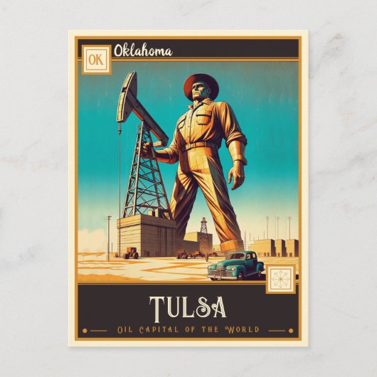 Tulsa, Oklahoma | Briefkaart (Voorkant)