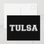 Tulsa Oklahoma Briefkaart (Voorkant / Achterkant)