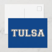 Tulsa Oklahoma Briefkaart (Voorkant / Achterkant)