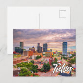 Tulsa, Oklahoma Briefkaart (Voorkant / Achterkant)