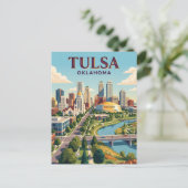 Tulsa, Oklahoma Briefkaart (Staand voorkant)