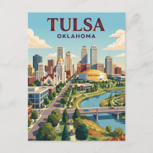 Tulsa, Oklahoma Briefkaart