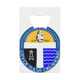 Tulsa, Oklahoma Creditkaart Flessenopener