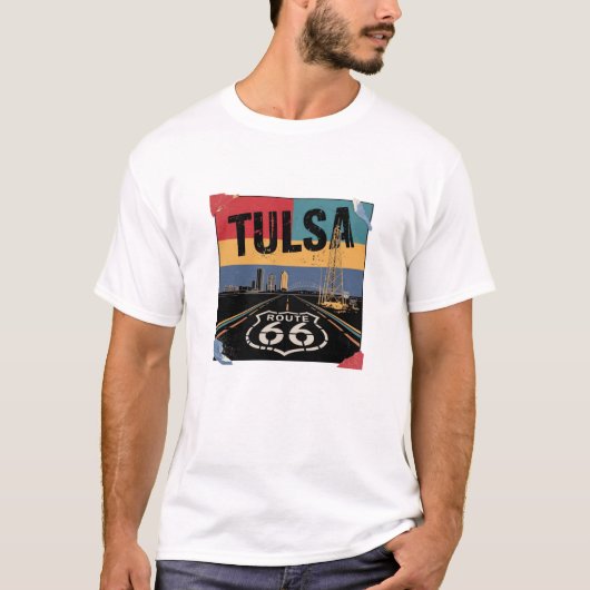 Tulsa Oklahoma Gift Idee T-shirt (Voorkant)