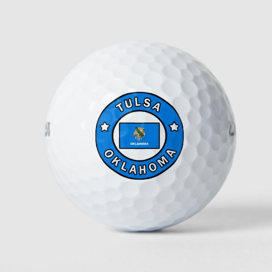 Tulsa Oklahoma Golfballen (Voorkant)