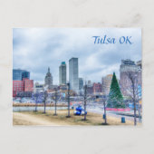 Tulsa Oklahoma in de binnenstad Briefkaart (Voorkant)