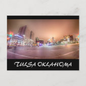 tulsa oklahoma in het centrum briefkaart (Voorkant)