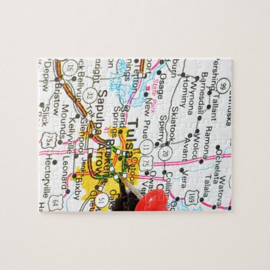 Tulsa, Oklahoma Legpuzzel (Horizontaal)