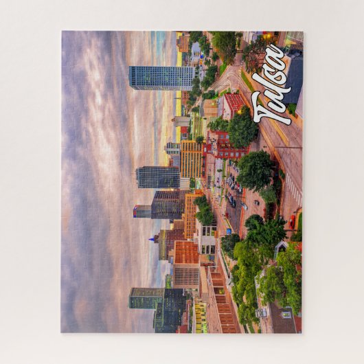 Tulsa, Oklahoma Legpuzzel (Verticaal)