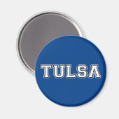Tulsa Oklahoma Magneet (Voorkant / Achterkant)