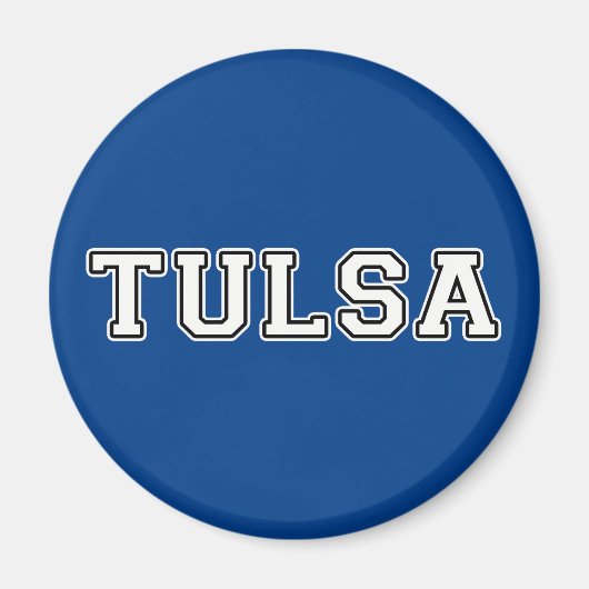 Tulsa Oklahoma Magneet (Voorkant)
