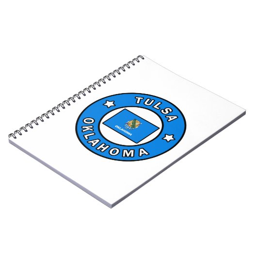 Tulsa Oklahoma Notitieboek (Linkerzijde)