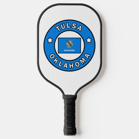 Tulsa Oklahoma Pickleball Paddle (Voorkant)