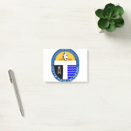 Tulsa, Oklahoma Post-it® Notes (Kantoor)