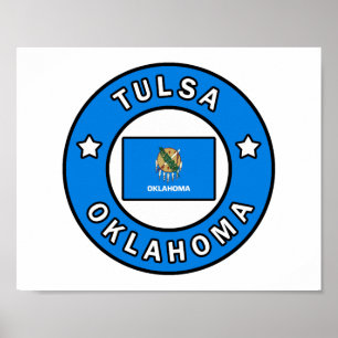 Tulsa Oklahoma Poster