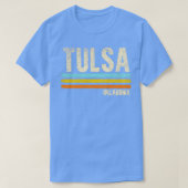 Tulsa Oklahoma Retro T-shirt (Design voorkant)