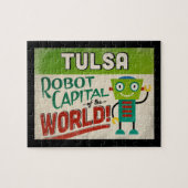 Tulsa Oklahoma Robot - Funny Legpuzzel (Horizontaal)