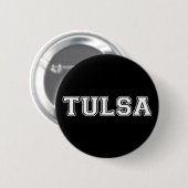Tulsa Oklahoma Ronde Button 5,7 Cm (Voorkant /achterkant)