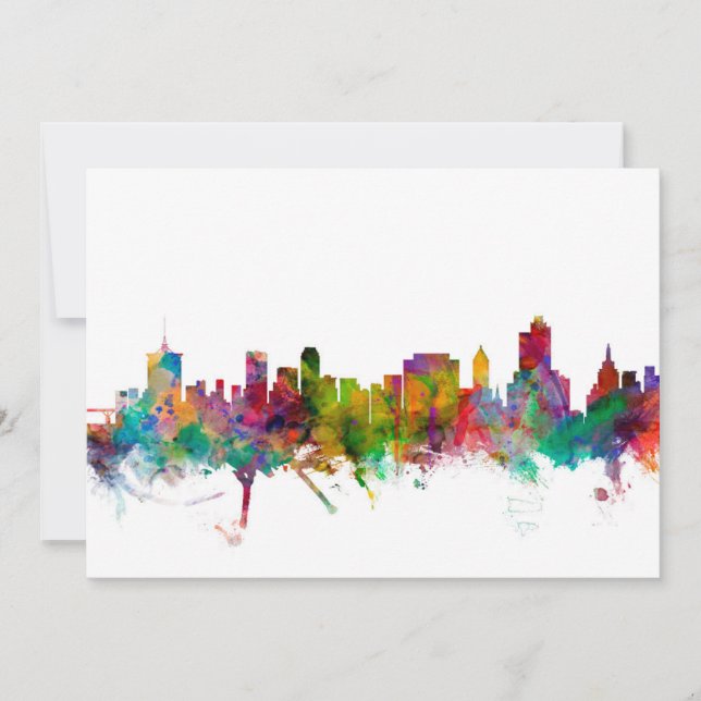 Tulsa Oklahoma Skyline (Voorkant)