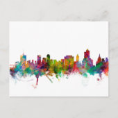 Tulsa Oklahoma Skyline Briefkaart (Voorkant)