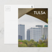 tulsa oklahoma skyline briefkaart (Voorkant / Achterkant)