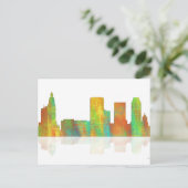 Tulsa Oklahoma Skyline Briefkaart (Staand voorkant)