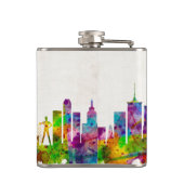 Tulsa Oklahoma Skyline Heupfles (Achterkant)