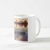 Tulsa Oklahoma Skyline Koffiemok (Voorkant rechts)