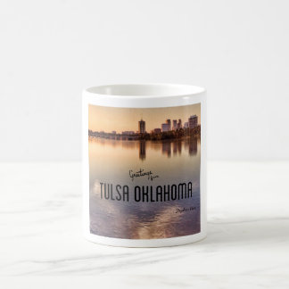 Tulsa Oklahoma Skyline Koffiemok
