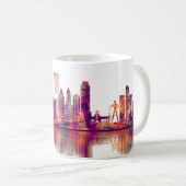 Tulsa Oklahoma Skyline Koffiemok (Voorkant rechts)