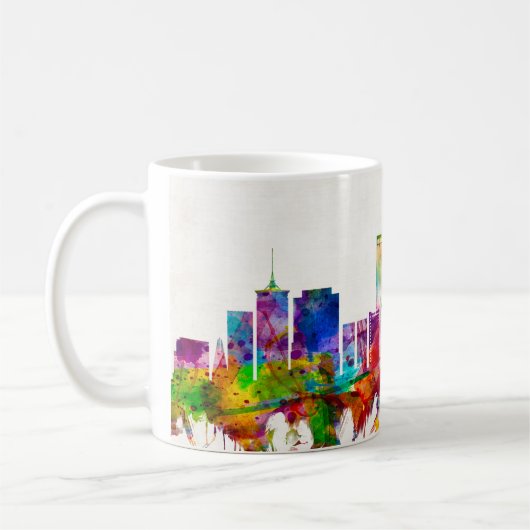 Tulsa Oklahoma Skyline Koffiemok (Links)