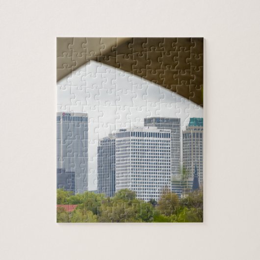 tulsa oklahoma skyline legpuzzel (Verticaal)