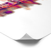 Tulsa Oklahoma Skyline Poster (Hoek)