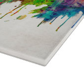 Tulsa Oklahoma Skyline Snijplank (Hoek)