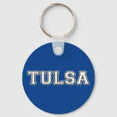 Tulsa Oklahoma Sleutelhanger (Voorkant)